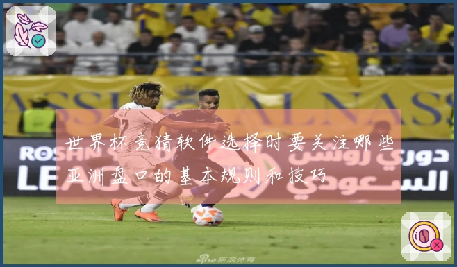世界杯竞猜软件选择时要关注哪些亚洲盘口的基本规则和技巧