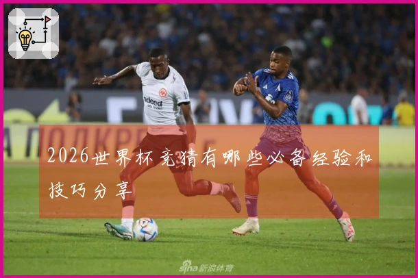 2026世界杯竞猜有哪些必备经验和技巧分享